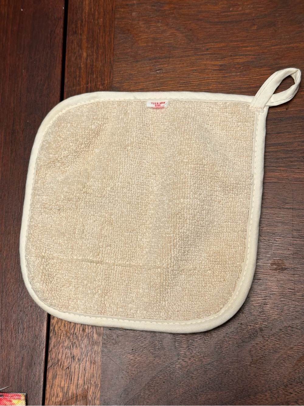 Mushroom butterfly Terry cloth potholder - Picture 6 of 9